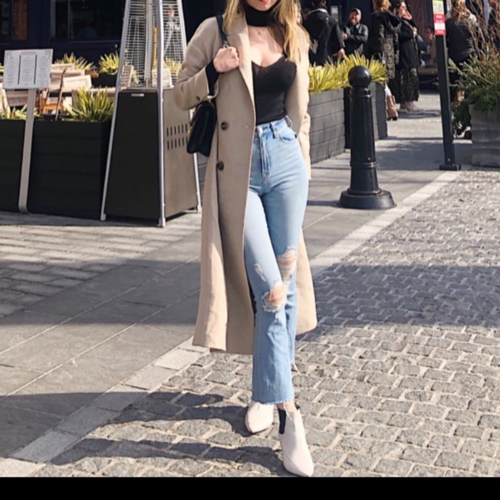 Mango long coat